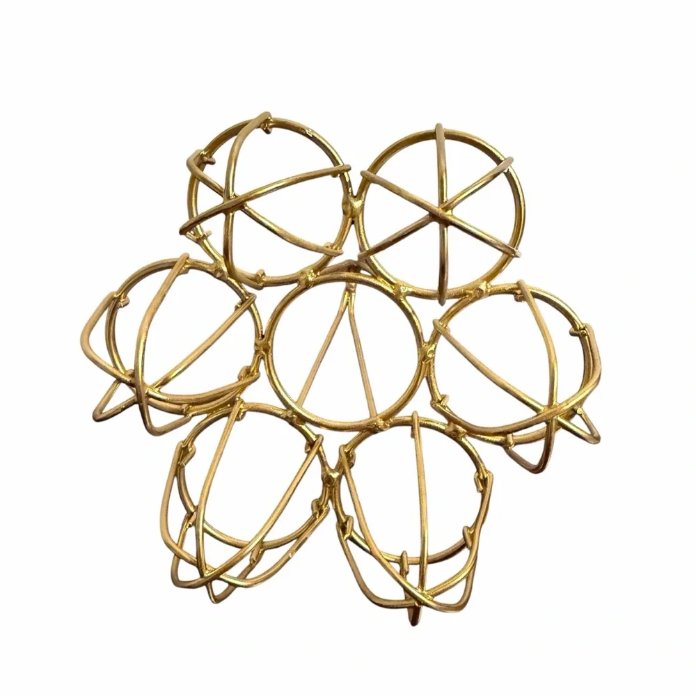 Gold Wire 6 Egg Holder